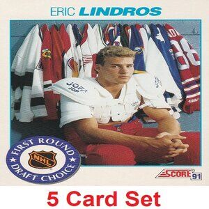 Eric Lindros Hockey Card Collection